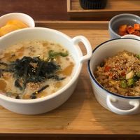 Korean traditional dish “Dok-Kuk” at Around Green - 어라운드 그린 in Seoul