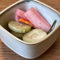 Pickles self service   at Around Green - 어라운드 그린 in Seoul