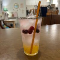 yuzu berry ade at Around Green - 어라운드 그린 in Seoul