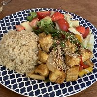 Tofu teriyaki  at Around Green - 어라운드 그린 in Seoul