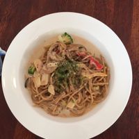 Soy-cream pasta  at Around Green - 어라운드 그린 in Seoul