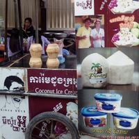 La budo at Coconut Ice Cream in Battambang