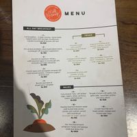 New menu at Milk & Honey Cafe in Colombo