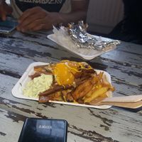 Dirty fries at Jake's Vegan Steaks in North London