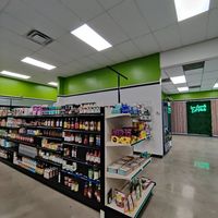 2022 NEW LOCATION: Shelves and shelves of all vegan items at San Diego Vegan Market in San Diego