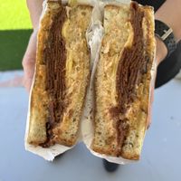 Reuben  at San Diego Vegan Market in San Diego