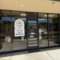 View of front from roadd  at San Diego Vegan Market in San Diego