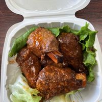 Wings  at San Diego Vegan Market in San Diego