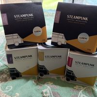 Tin refills save you £1!  at Steampunk in North Berwick