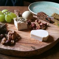 Cheese platter at Oerwoud in Den Bosch