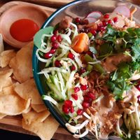 Gado gado bowl at Oerwoud in Den Bosch