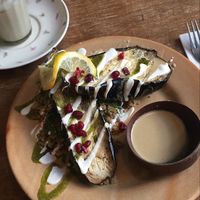  Gegrilde aubergine met quinoasalade  at Oerwoud in Den Bosch