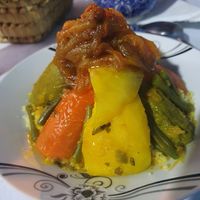 Vegan Couscous at Sofia in Chefchaouen