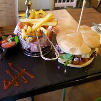 pulled 'pork' burger ❤️ at The Sound Lounge in South West London