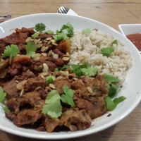 Jackfruit dish at Mihiderka - Józefa in Krakow