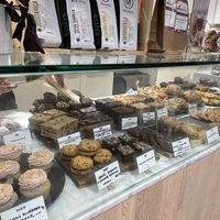 Vegan bakery! Most are gluten free  at Turf in Vancouver