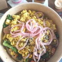 Tofu scramble hash at Turf in Vancouver