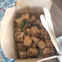 Spicy tofu at Turf in Vancouver