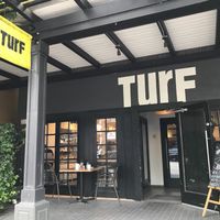 Front entry with nice outdoor patio at Turf in Vancouver