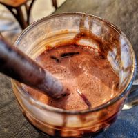 Chocolate milkshake at Cidadao do Mundo in Curitiba
