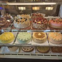 Cakes at The Grain Cafe in Long Beach