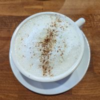 Italian cappuccino at The Grain Cafe in Long Beach