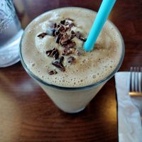 Sunbutter smoothie at The Grain Cafe in Long Beach
