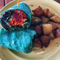 Garden Wrap  at The Grain Cafe in Long Beach