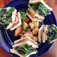 Club Sandwich was phenomenal! at The Grain Cafe in Long Beach