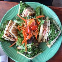 the club sandwich at The Grain Cafe in Long Beach