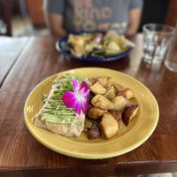 2 cheese crepe  at The Grain Cafe in Long Beach