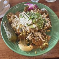 Large portion sizes   at The Grain Cafe in Long Beach