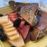 French toast 1/2 order ! at The Grain Cafe in Long Beach