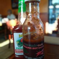 good hot sauce at The Grain Cafe in Long Beach