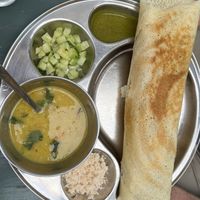 Masala dosa  at Dosa Nova in Sitges