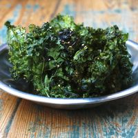 rosted kale  at Dosa Nova in Sitges