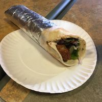 falafel pita at Pita Pockets in Northampton