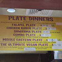 Menu at Pita Pockets in Northampton
