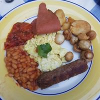 Full English at Bleujennow in Penzance