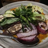 Grilled vegetables   at Sunda in Chicago