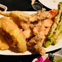 Custom vegan veggie tempura (call ahead for it) at Sunda in Chicago