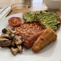 All day vegan breakfast at The Nook in West Kirby