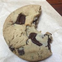 Half-eaten cookie :) at V1 in Wellington