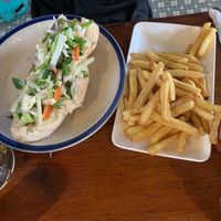 Banh mi sandwich fries   at El Centro in Kota Kinabalu