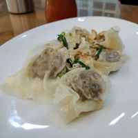 Mushroom dumpling at Alpukat Bistro in Jakarta