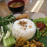 Vegan local dish at Alpukat Bistro in Jakarta