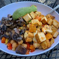Tofu bowl at ProteinHouse in Scottsdale