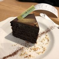 Vegan avocado chocolate cake at The Nilk Factory - 더닐크팩토리 in Seoul