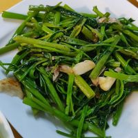 Oong choi at Loving Hut Thai Duong in Phu Quoc