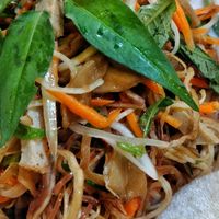 Banana Flower Salad at Loving Hut Thai Duong in Phu Quoc